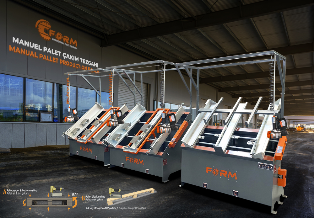 ГВОЗДЕЗАБИВНОЙ СТАНОК ДЛЯ ПАЛЛЕТОВ (РУЧНОЙ)
