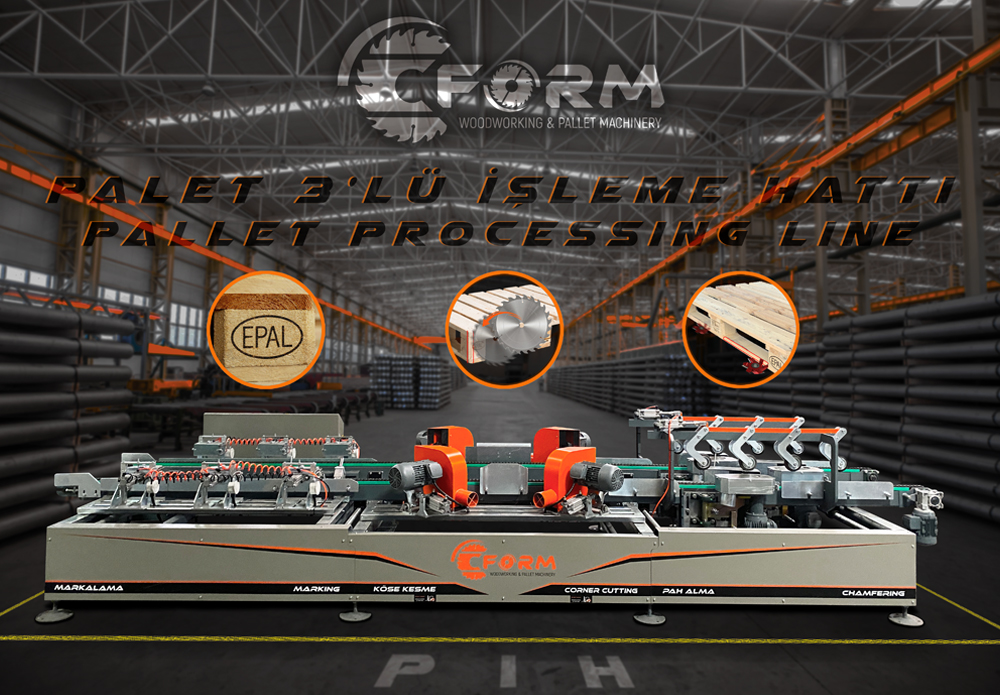 ЛИНИЯ ДЛЯ ПРОИЗВОДСТВА ПОДДОНОВ