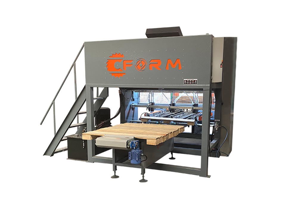 СТАНОК ДЛЯ ЗАБИВКИ ДЕРЕВЯННЫХ ПОДДОНОВ И КЛИНОВЫХ ГВОЗДЕЙ 