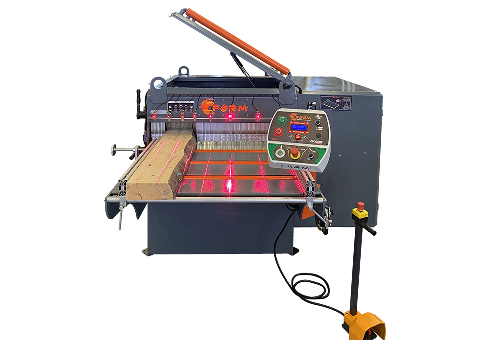 ÇİFT KENAR ALMA VE ÇOKLU DİLİMLEME MAKİNESİ