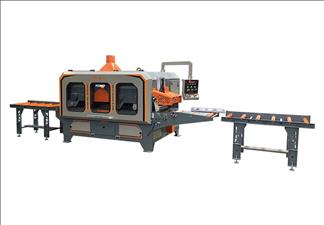 Double Axis Multi-Blade Rip Saw