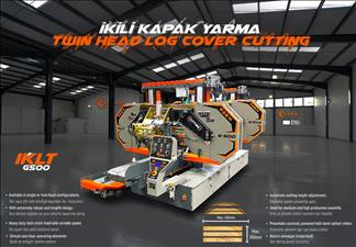 Twin Head Log Cover Cutting