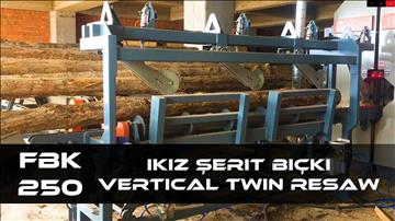 Vertical Twin Resaw FBK 250