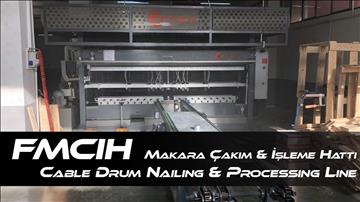 CABLE DRUM NAILING & PROCESSING LINE